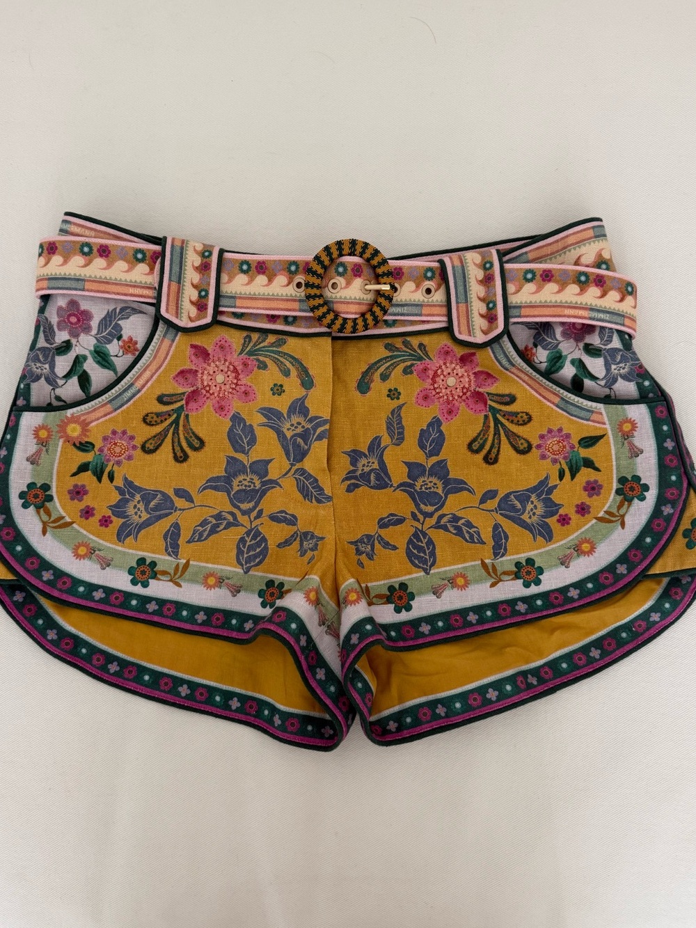 Zimmermann Ginger Mini Shorts Sz1